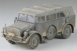 画像1: タミヤ 1/35 ドイツ大型軍用乗用車ホルヒタイプ1a 【プラモデル】  