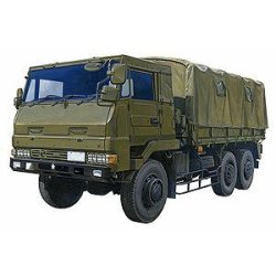 画像1: アオシマ 1/72 陸上自衛隊 3・1/2tトラック「3トン半 新型」 【プラモデル】