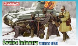 画像1: ドラゴン 1/35 ソビエト歩兵 1941冬季　【プラモデル】