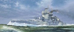 画像1: ピットロード 1/700 英国海軍 戦艦 ウォースパイト 1942【プラモデル】