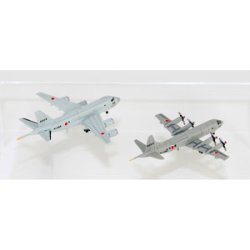 画像2: ピットロード 1/700 海上自衛隊 哨戒機セット（P-1、P-3C哨戒機各2機入り）【プラモデル】