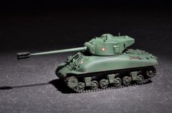 画像1: トランペッター 1/72 フランス軍 M4中戦車 ルヴァロリゼ 【プラモデル】