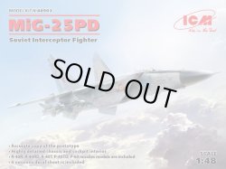 画像1: ICM 1/48 MiG-25 PD フォックスバットE【プラモデル】