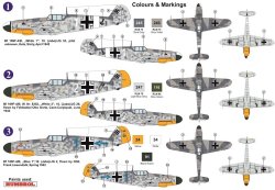 画像2: AZモデル 1/72 メッサーシュミット Bf109F-4/B「戦闘爆撃機型」【プラモデル】 