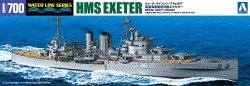 画像1: アオシマ 1/700 英国海軍 重巡洋艦 エクセター【プラモデル】