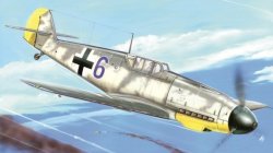 画像1: AZモデル 1/72 メッサーシュミットBf109G-3"高高度タイプ"【プラモデル】 