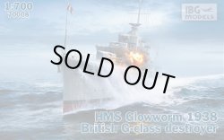 画像1: IBGモデル 1/700 英・G級駆逐艦・グローウォームH-92・英海軍1938年【プラモデル】 