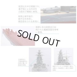 画像3: フジミ 1/700 日本海軍戦艦 長門 昭和19年/捷一号作戦【プラモデル】