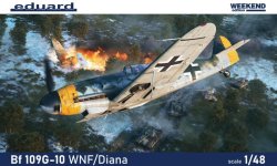 画像1: エデュアルド 1/48 Bf109G-10 WNF/ダイアナ ウィークエンドエディション【プラモデル】 