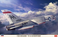 画像1: ハセガワ 1/48 F-8E クルーセイダー “VF-111 サンダウナーズ”【プラモデル】 