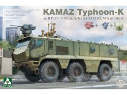 画像1: TAKOM 1/35 KamAZ タイフーン K w/RP-377VM1 & アルバレット-DM RCWS モジュール 2 in 1【プラモデル】 