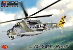 画像1: KPモデル 1/72 チェコ空軍 Mi-24D ハインド ワルシャワ条約加盟国【プラモデル】 