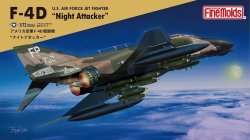 画像1: ファインモールド 1/72 アメリカ空軍 F-4D 戦闘機 “ナイトアタッカー”【プラモデル】 