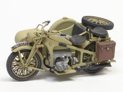 画像2: タミヤ 1/35 ドイツ軍用サイドカー KS600【プラモデル】 