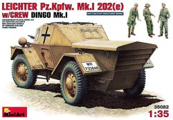 画像1: ミニアート 1/35 ディンゴＭｋI　Ｐｚ．Ｋｍｐｆ．ＭｋI　２０２（ｅ）ドイツ兵２体入【プラモデル】