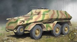 画像1: ACE 1/72 独・ラフリーW-15T六輪装甲兵員輸送車【プラモデル】 