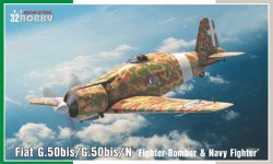 画像1: スペシャルホビー 1/32 伊・フィアットG.50bis戦闘爆撃機・G.50bis/N艦上戦闘機【プラモデル】  