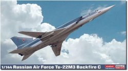 画像1: アカデミー 1/144 ツポレフ Tu-22M3 バックファイアC【プラモデル】 