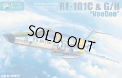 画像1: キティホークモデル 1/48 RF-101C&G/H ヴードゥー 偵察機【プラモデル】 