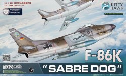 画像1: キティホークモデル 1/32 F-86K セイバードッグ【プラモデル】  