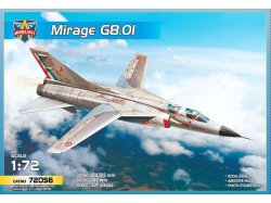 画像1: モデルズビット 1/72 ミラージュ G8.01 試作複座可変翼迎撃機【プラモデル】  