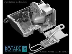 画像5: コータリモデルス 1/32 メッサーシュミット Bf109K-4【プラモデル】  