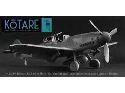 画像2: コータリモデルス 1/32 メッサーシュミット Bf109K-4【プラモデル】  