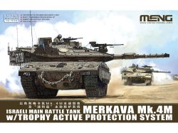 画像1: MENG 1/72 イスラエル主力戦車 メルカバ Mk.4M トロフィーアクティブ防護システム搭載【プラモデル】 