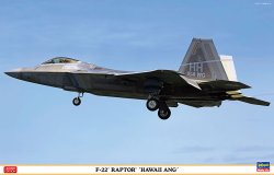 画像1: ハセガワ 1/48 F-22 ラプター “ハワイ ANG”【プラモデル】  