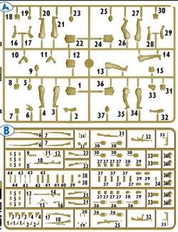 画像3: マスターボックス 1/35 独・国防軍歩兵5体セット1941年夏【プラモデル】  