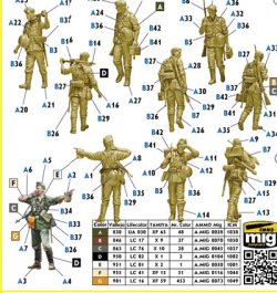 画像2: マスターボックス 1/35 独・国防軍歩兵5体セット1941年夏【プラモデル】  