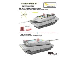 画像4: ヴェスピッドモデル 1/72 KF51 パンター ドイツ主力戦車 DX版【プラモデル】  
