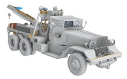 画像2: サンダーモデル 1/35 米・ワード・ラ・フランス  M1A1重レッカー車（オープントップ）1943年【プラモデル】  