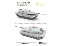画像3: ヴェスピッドモデル 1/72 KF51 パンター ドイツ主力戦車 DX版【プラモデル】  
