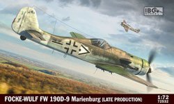 画像1: IBG 1/72 独・フォッケウルフFw190D-9戦闘機・最終生産型マリーエンブルク工場【プラモデル】  