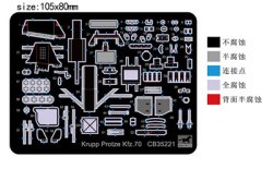 画像3: ブロンコモデル 1/35 独・クルップ・プロッツェKfz.70兵員輸送車・全幌付【プラモデル】  