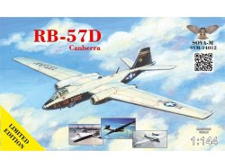 画像1: ソヴァ-M 1/144 RB-57D キャンベラ高高度戦略偵察機【プラモデル】  