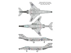 画像3: バロム 1/144 RF-101A ヴ―ドゥ―【プラモデル】  