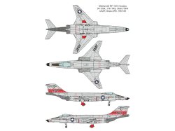 画像2: バロム 1/144 RF-101A ヴ―ドゥ―【プラモデル】  