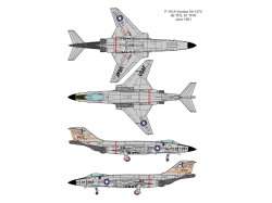 画像3: バロム 1/144 F-101A ヴ―ドゥ―【プラモデル】  