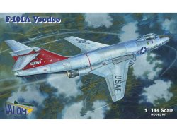画像1: バロム 1/144 F-101A ヴ―ドゥ―【プラモデル】  