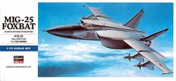 画像1: ハセガワ 1/72 MiG-25フォックスバット【プラモデル】  