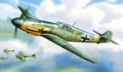 画像1: ズベズタ 1/48 メッサーシュミットBf109F-2【プラモデル】