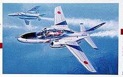 画像1: ハセガワ 1/48 T-4ブルーインパルス  