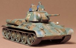 画像1: タミヤ 1/35 ソ連T34/76戦車1943年型 【プラモデル】  