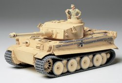 画像1: タミヤ 1/35 ドイツ重戦車タイガー1極初期型アフリカ仕様  