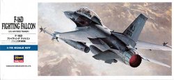 画像1: ハセガワ 1/72 F-16Dファイティングファルコン  