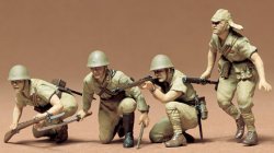 画像1: タミヤ 1/35 日本陸軍歩兵セット 【プラモデル】  