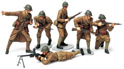 画像1: タミヤ 1/35 WW.II フランス歩兵セット  