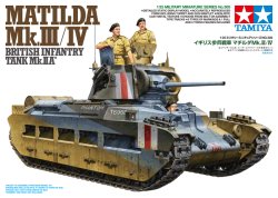 画像1: タミヤ 1/35 イギリス歩兵戦車 マチルダMk.III/IV  